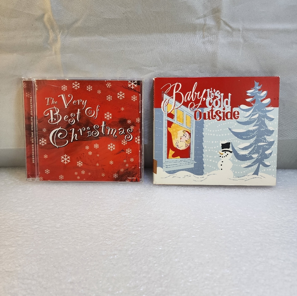 Lot of 2 Christmas CD's - The Very Best Of Christmas & Baby It's Cold Outside